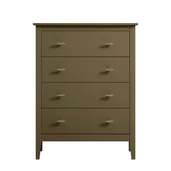 mironel Olive Grove 4-Drawer Chest – Elegant Oakham Storage