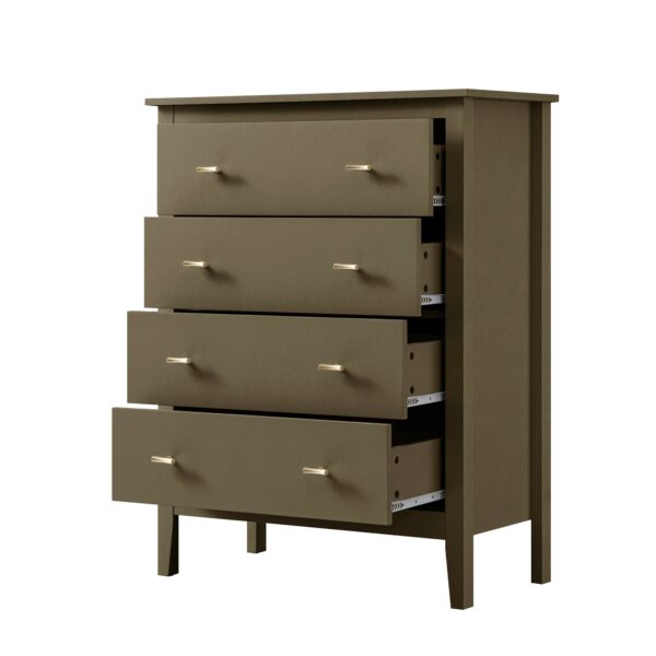 mironel Olive Grove 4-Drawer Chest – Elegant Oakham Storage - Image 4
