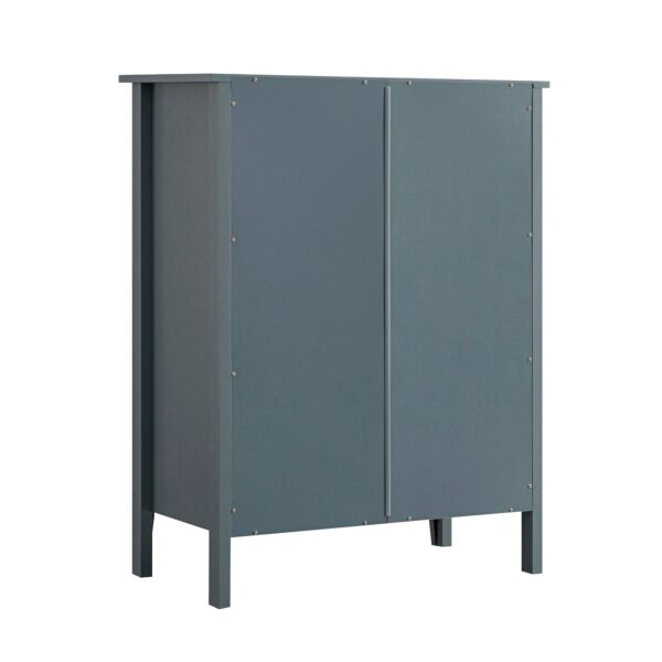 mironel Stormy Blue 4-Drawer Chest – Stylish Oakham Storage - Image 6
