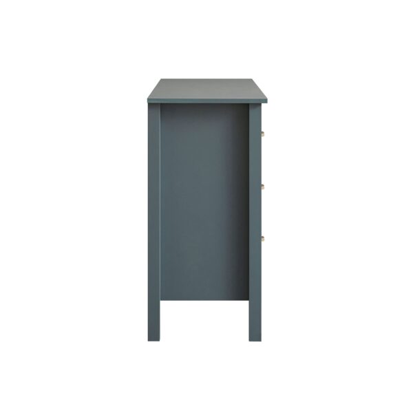 mironel Stormy Blue 6-Drawer Chest – Oakham Stylish Storage Solution - Image 5