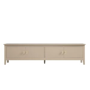 mironel Deep Greige 180cm Wide TV Unit – Oakham Stylish Entertainment Center