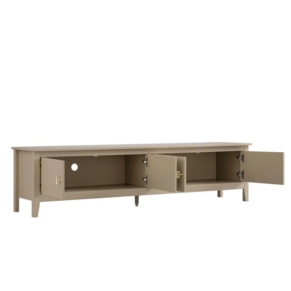 mironel Deep Greige 180cm Wide TV Unit – Oakham Stylish Entertainment Center - Image 5