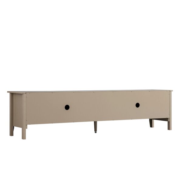 mironel Deep Greige 180cm Wide TV Unit – Oakham Stylish Entertainment Center - Image 7