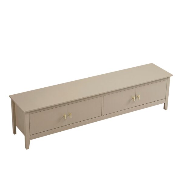 mironel Deep Greige 180cm Wide TV Unit – Oakham Stylish Entertainment Center - Image 8