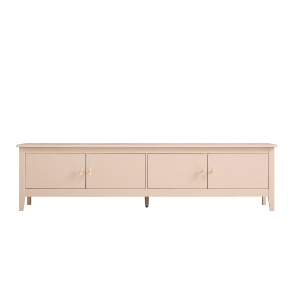 mironel Nude Pink 180cm Wide TV Unit – Oakham Entertainment Center