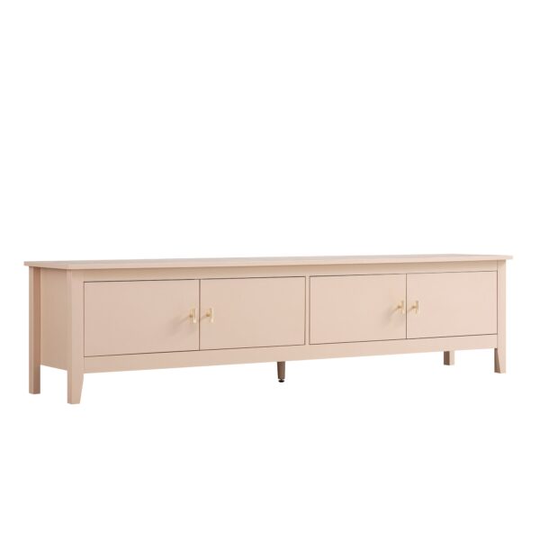 mironel Nude Pink 180cm Wide TV Unit – Oakham Entertainment Center - Image 2