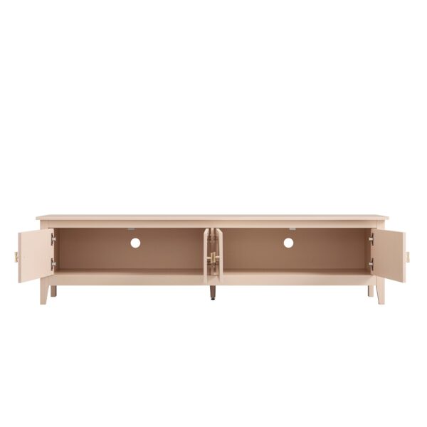 mironel Nude Pink 180cm Wide TV Unit – Oakham Entertainment Center - Image 4