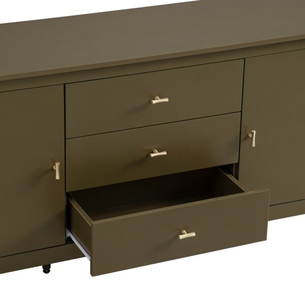 mironel Olive Grove Wide Sideboard with Drawers – Oakham Elegant Storage - Image 8