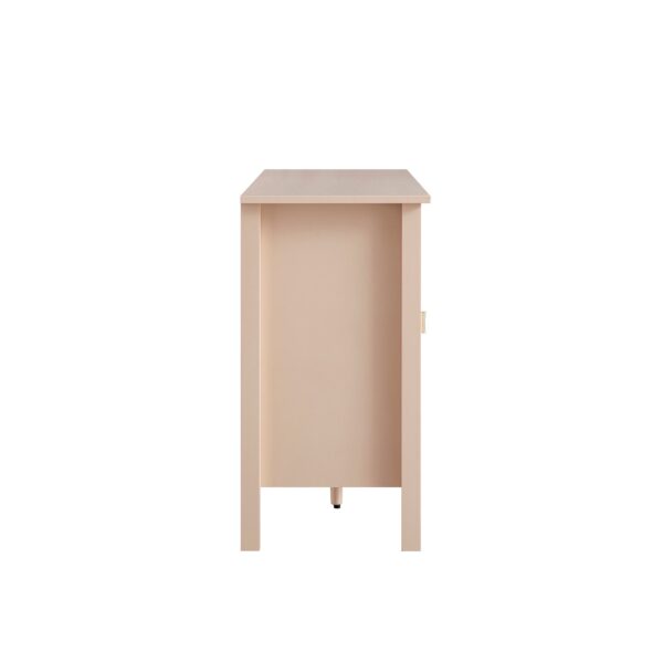 mironel Nude Pink Wide Sideboard with Drawers – Oakham Elegant Storage Solution - Image 6