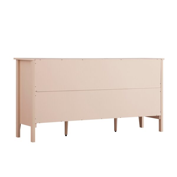 mironel Nude Pink Wide Sideboard with Drawers – Oakham Elegant Storage Solution - Image 7