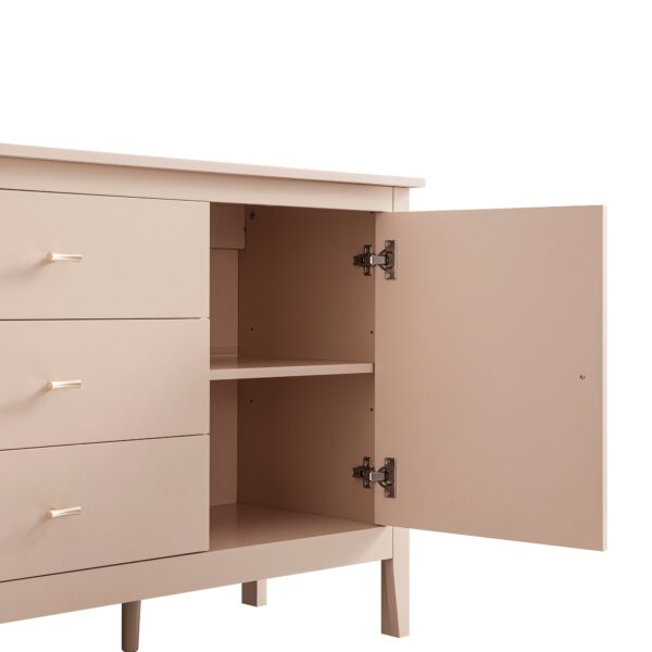 mironel Nude Pink Wide Sideboard with Drawers – Oakham Elegant Storage Solution - Image 10
