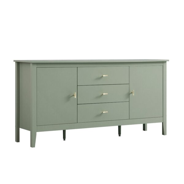 mironel Desert Sage Wide Sideboard with Drawers – Oakham Functional Storage - Image 2