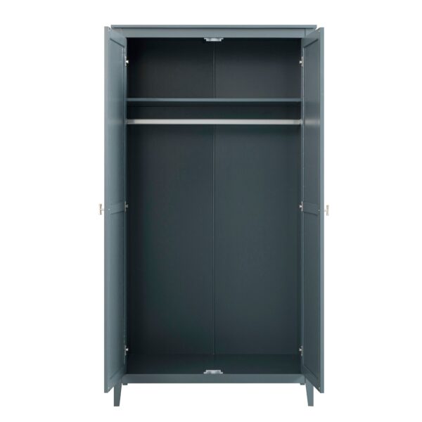 mironel Stormy Blue Double Wardrobe – Oakham Spacious Storage - Image 10