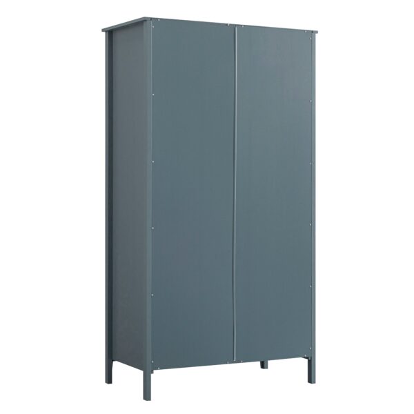 mironel Stormy Blue Double Wardrobe – Oakham Spacious Storage - Image 13