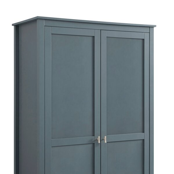 mironel Stormy Blue Double Wardrobe – Oakham Spacious Storage - Image 14