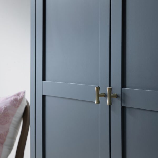 mironel Stormy Blue Double Wardrobe – Oakham Spacious Storage - Image 6